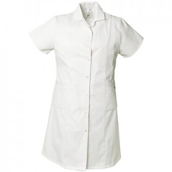 Planam 1/4 Arm Damenmantel in Weiß, Größe 50