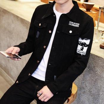 Blouson Denim Noir pour Hommes – Collection Kezrea