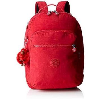 Mochila Kipling CLAS Seoul, 45 cm, 25 Litros, Rojo
