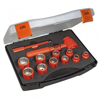 ITL 3/8in Drive Insulated Socket Set, 12 Piece