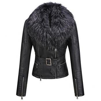 Cappotto Cinturato Moto Biker Ecopelle L