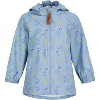 Veste pluie non doublée Dino bleu