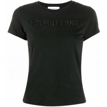 Helmut Lang J06DW502 Femme T-Shirt Nero