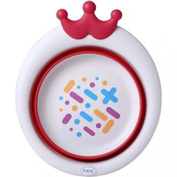 Lavabo Portátil para Niños, Corazón Gráfico, Plegable y Duradero