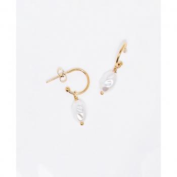 Pendientes Aro Perla Oro España