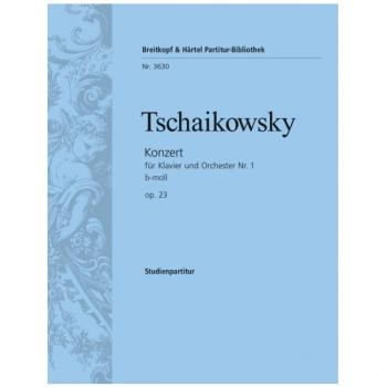Partitions classique EDITION BREITKOPF TCHAIKOVSKY PIOTR ILYICH