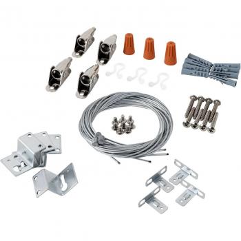 Kit di sospensione Arcchio Vinas per pannelli LED, cavo lungo 150 cm