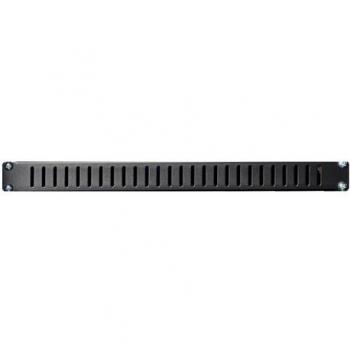 Panneau de ventilation 1U en acier avec fentes verticales pour racks