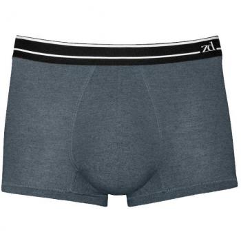 Boxer Shorty de algodón Egipcio ZD (XL, Grafito)
