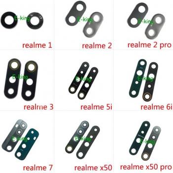 10PCS Adhesive Back Camera Lens Protector for OPPO Realme 1 2 3 5i 6i 7 X50 Pro