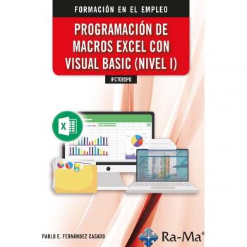 (ifct085po) programación de macros excel con visual basic_nivel i (Tapa blanda).