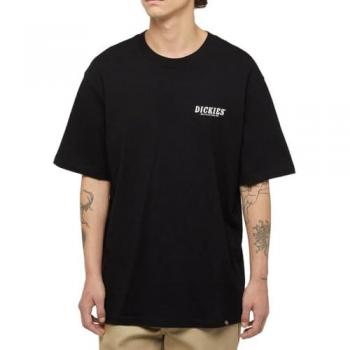 Dickies Herren T-Shirt mit Schriftzug Schwarz M