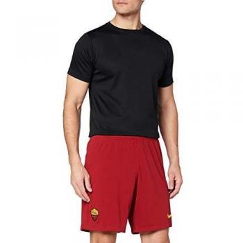 Nike A.S. Roma 2019/20 Short Domicile/Extérieur Homme S Rouge/doré (Team Crimson/University Gold)