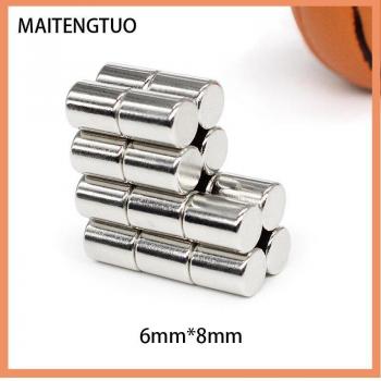 6x8 mm N35 Powerful Neodymium Magnet