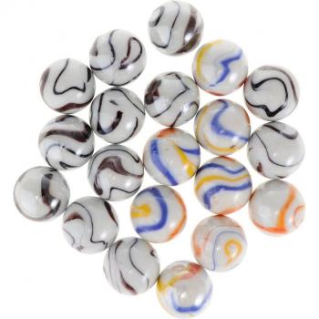 Canicas de cristal para juegos infantiles, 50 piezas