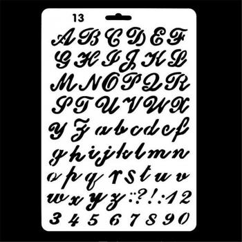 Alphabet 27 cm art déco