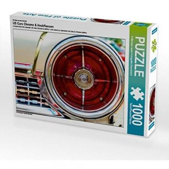 Foto-Puzzle „US Cars Chrome & Heckflossen“ von Michael Jaster, 1000 Stück