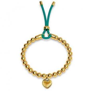 Oro Nero bracciale da donna in acciaio inox