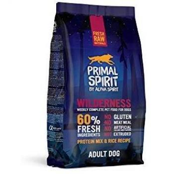 Alpha Spirit 60% Wilderness Ração Seca para Cães 1 Kg