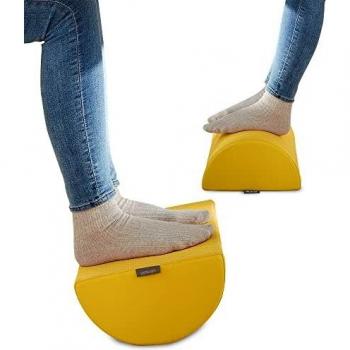 Leitz Ergo Cosy Desk Foot Rest Warm Yellow 53710019