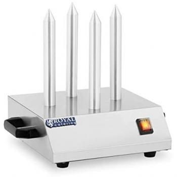 Royal Catering Hot Dog Bun Toaster Professional