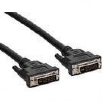 Câble DVI-I Full HD Double Liaison 2 m – Noir Goobay (Vis Môle)