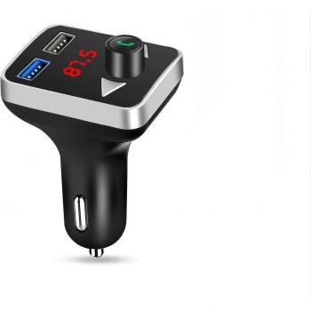 Transmetteur FM double USB pour voiture avec support FLAC