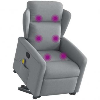 Masajeador Ergonómico para Sentarse y Descansar – Gris Neutro