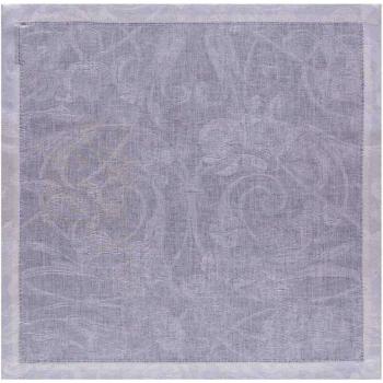 Tivoli Lin Blanc – Serviette de Bain Jacquard 50×50 cm