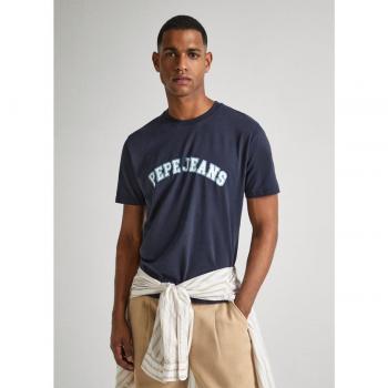 Pepe Jeans T-Shirt Clement PM509220 Dunkelblau Regular Fit Herren