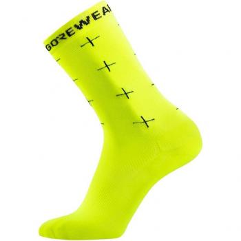 Chaussettes GOREWEAR Jaune Fluo Essentielles 35-37