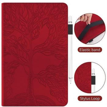 Funda de Diseño Árbol de la Vida para Lenovo Tab P11 Gen 2 Rojo