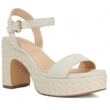 Dune London Women’s Monotone Cream Suede Footwear – 6S