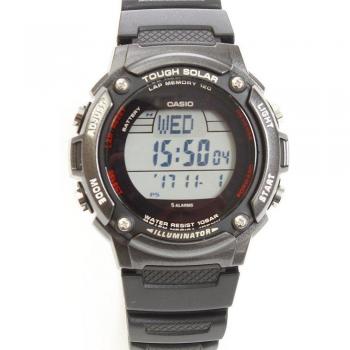 Casio Récupère-Mémoire Sport Solar 120W – Homme W‑S200H‑1BJF