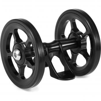 Brompton Plegable en Aluminio: Doble Rodillo, Rueda Trasera con Guardabarros