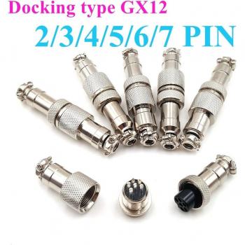 12MM GX12 Butt Type Aviation Plugs and Sockets