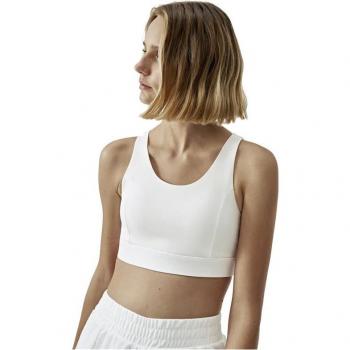 Top deportivo Born Living Yoga Padma off white para mujer