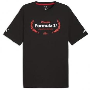 T‑Shirt Puma F1 Graphic Nero Bianco Rosso XL