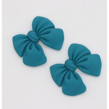Autocollant photo magnétique 40mm nœud papillon rouge rose bleu