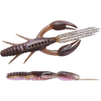 Leurre Souple OSP Dolive Craw 2376 – 5 cm, Couleurs Pumpkin Pink & Red Flake