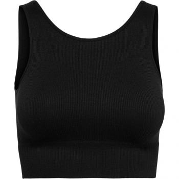 Débardeur femme Only Play Jaia sans coutures noir XS-S