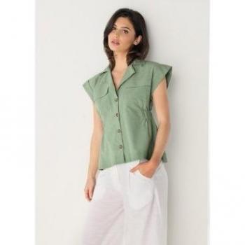 Victorio & Lucchino Top Senza Maniche Verde M