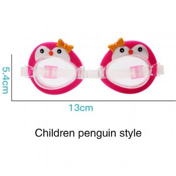 Gafas de natación para adolescentes con dibujos animados y cinturón ajustable