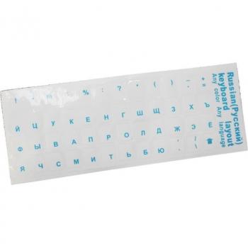 K1KF 2pcs Russian Keyboard Alphabet Stickers Black/Blue/Green/Red/Yellow