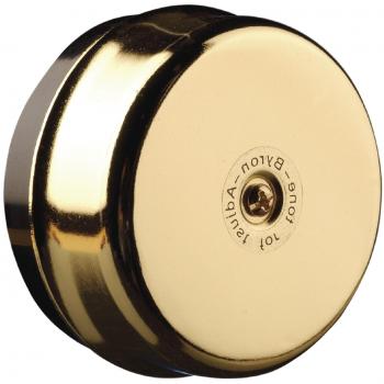 1200 Series Brushed Brass Doorbell