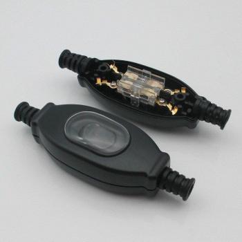 Interruptor en línea con cable redondo 3A 250V
