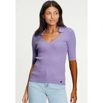Tamaris Strickpullover, Polokragen-Design