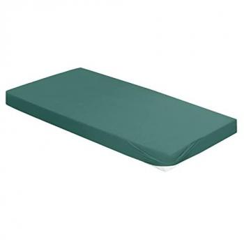 Irisette Spannbettlaken Vesuv-T 12, 150 x 200 cm, grün, mit Rundumgummizug