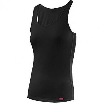 UK 22 Black Loeffler Transtex Light Sleeveless Shirt (Women)