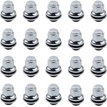 20× Jaguar Alloy Wheel Nuts – XF, XE, X-Type, F-TYPE, S-TYPE 2001‑2009